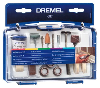 Dremel 687 Σετ Πολλαπλής Χρήσης 26150687JA 52τμχ