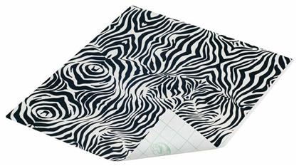 Duck Αυτοκόλλητο Διακόοσμητικό Φύλλο Tape Sheets 1τμχ Stylish Zebra 21x25,4εκ.