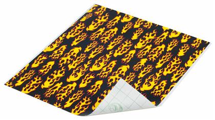 Duck Tape Sheets Burnin Flames 21x25,4εκ.