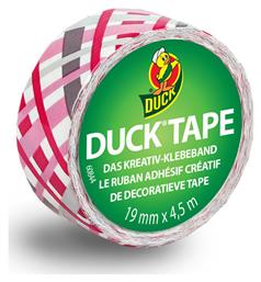 Duck Washi Tape 19mm x 4.5m Ducklings Mini Rolls Pretty Plaid