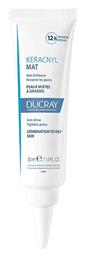 Ducray Keracnyl Mat Κρέμα κατά της Ακμής 30ml