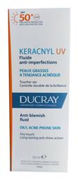 Ducray Kerancyl SPF50 Αντηλιακή Κρέμα 50ml