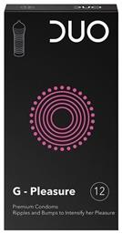 Duo Προφυλακτικά G Pleasure Strawberry