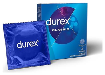 Durex Προφυλακτικά Classic 3τμχ από το Panora