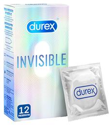 Durex Προφυλακτικά Invisible Extra Thin 12τμχ από το e-shop