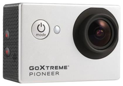 EasyPix GoXtreme Pioneer Action Camera 4K Ultra HD Υποβρύχια (με Θήκη) με WiFi Λευκή με Οθόνη 2''