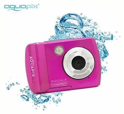 EasyPix W2024 16MP με Θερμική Εκτύπωση Οπτικό Ζουμ 8x Ροζ