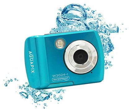 EasyPix W2024 Compact Φωτογραφική Μηχανή 16MP με Οθόνη 2.4'' και Ανάλυση Video 1280 x 720 pixels Μπλε