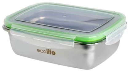 Ecolife Δοχείο Φαγητού Inox Πράσινο 850ml