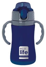 Ecolife Παιδικό Παγούρι Πλαστικό Μπλε 300ml