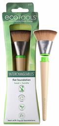 EcoTools Flat Foundation Interchangeables Make-Up Brush For Flawless Liquid And Cream Foundation