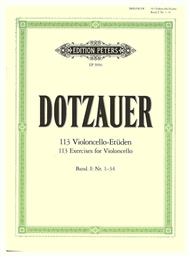 Edition Peters Dotzauer - 113 Violoncello Etuden Παρτιτούρα για Τσέλο από το e-shop