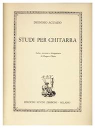 Edizioni Suvini Zerbon Aguado Dionisio - Studi Per Chitarra Παρτιτούρα για Κιθάρα