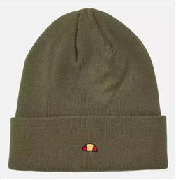 Ellesse Thar Beanie Ανδρικός Σκούφος με Rib Πλέξη σε Χακί χρώμα από το Z-mall