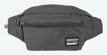 Emerson Ανδρικό Τσαντάκι Μέσης Γκρι από το Outletcenter