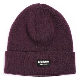 Emerson Ανδρικός Beanie Σκούφος σε Μωβ χρώμα