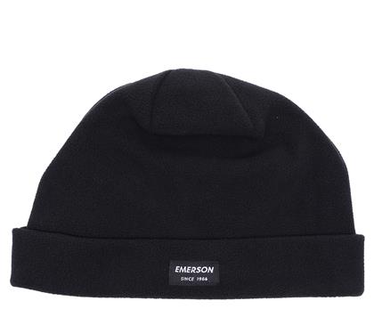 Emerson Ανδρικός Fleece Beanie Σκούφος σε Μαύρο χρώμα από το Outletcenter