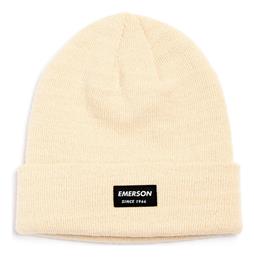 Emerson Beanie Unisex Σκούφος Ecru από το Outletcenter