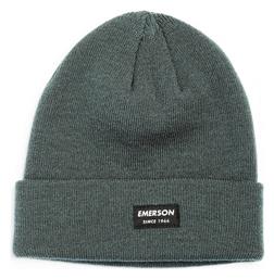 Emerson Beanie Unisex Σκούφος Πλεκτός Pine από το Outletcenter