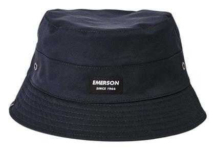 Emerson Υφασμάτινo Ανδρικό Καπέλο Στυλ Bucket Μπλε