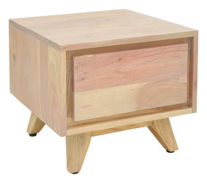 Emira από Μασίφ Ξύλο Μπεζ 40x40x35cm 376-000001