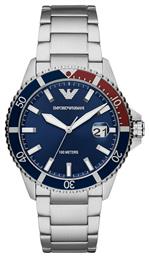 Emporio Armani Aviator Ρολόι Μπαταρίας με Μεταλλικό Μπρασελέ