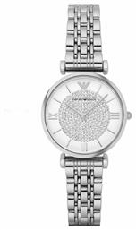 Emporio Armani Gianni Ρολόι Μπαταρίας με Μεταλλικό Μπρασελέ