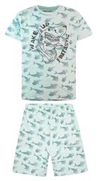 Energiers Παιδική Πιτζάμα Καλοκαιρινή Τιρκουάζ