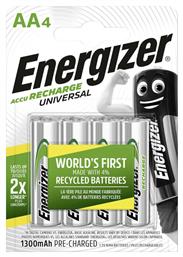 Energizer Universal AA 1300mAh 1.2V 4τμχ από το Polihome