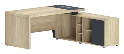 Επαγγελματικό Γραφείο Lotus με Βιβλιοθήκη