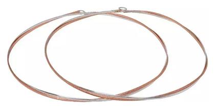 Επάργυρα Στέφανα Γάμου Διχρωμία