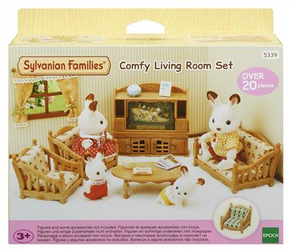 Epoch Toys Comfy Living Room Set Sylvanian Families για 3+ Ετών 16εκ.