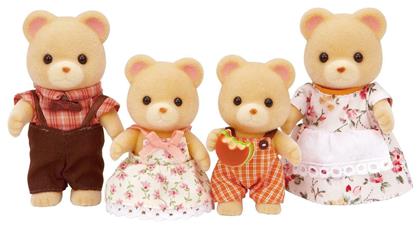 Epoch Toys Παιχνίδι Μινιατούρα Sylvanian Families Bear Family για 3+ Ετών