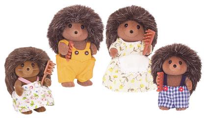 Epoch Toys Παιχνίδι Μινιατούρα Sylvanian Families Hedgehog Family για 3+ Ετών