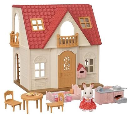 Epoch Toys Παιχνίδι Μινιατούρα Sylvanian Families New Red Roof Cosy Cottage Starter Home για 3+ Ετών από το BlablaToys