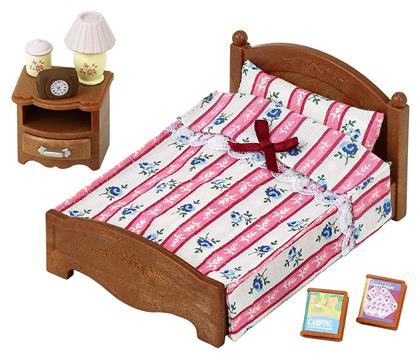 Epoch Toys Semi Double Bed Sylvanian Families για 3+ Ετών 100εκ.
