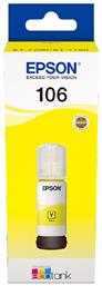 Epson 106 Μελάνι Εκτυπωτή InkJet Κίτρινο (C13T00R440)