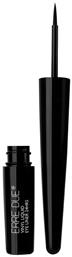 Erre Due Vinyl Liquid Eye Liner 24hrs Black Leather 01