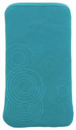 Esperanza Pouch Large (Light Blue Circles)