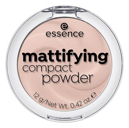 Essence Mattifying Compact Powder Πούδρα 10 Light Beige 12gr