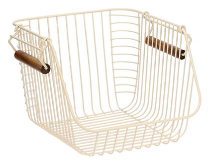 Estia Allure Βάση Οργάνωσης Κουζίνας Μεταλλική σε Μπεζ Χρώμα 29.5x26.5x21.5cm