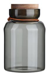 Estia Allure Βάζο Γενικής Χρήσης με Αεροστεγές Καπάκι Γυάλινο Διάφανο 750ml