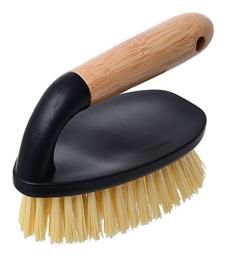 Estia Bamboo Essentials 04-14278 Μπαμπού Βούρτσα Καθαρισμού Χειρός Μαύρη