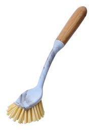 Estia Bamboo Essentials 04-14339 Μπαμπού Βούρτσα Καθαρισμού Χειρός για Πιάτα Λευκή