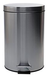 Χαρτοδοχειο Μπανιου Classic Ανοξειδωτο 12lt Ματ Ινοξ Estia 02-0066