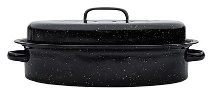 Estia Γαστρα Enamel Εμαγιε 40x27x15cm 4.8lt Σχαρα