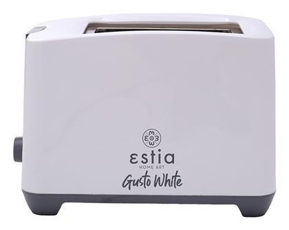 Estia Gusto Φρυγανιέρα 2 Θέσεων 750W Λευκή