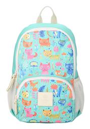 Estia Kid Backpack Σχολική Τσάντα Πλάτης Δημοτικού Feline Foliage 10lt από το Katoikein