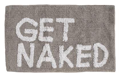 Homely Πατάκι Μπάνιου Βαμβακερό Get Naked 02-4309 Grey 50x80εκ.