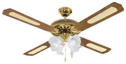 Eurolamp 70W με Φως 130cm Καφέ 147-29004
